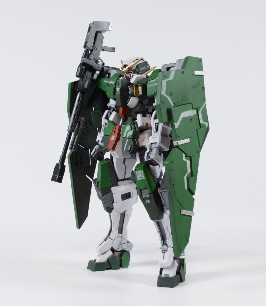 MGガンダムデュナメスを塗装作成する完成編の画像