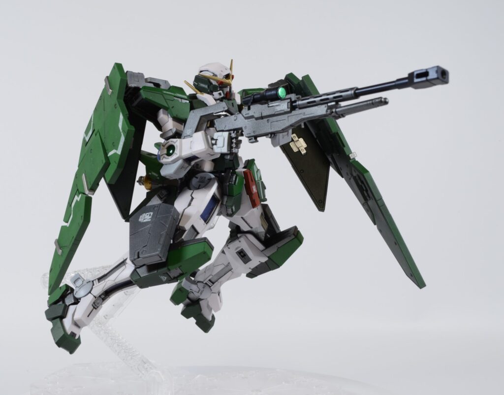 MGガンダムデュナメスを塗装作成する完成編の画像