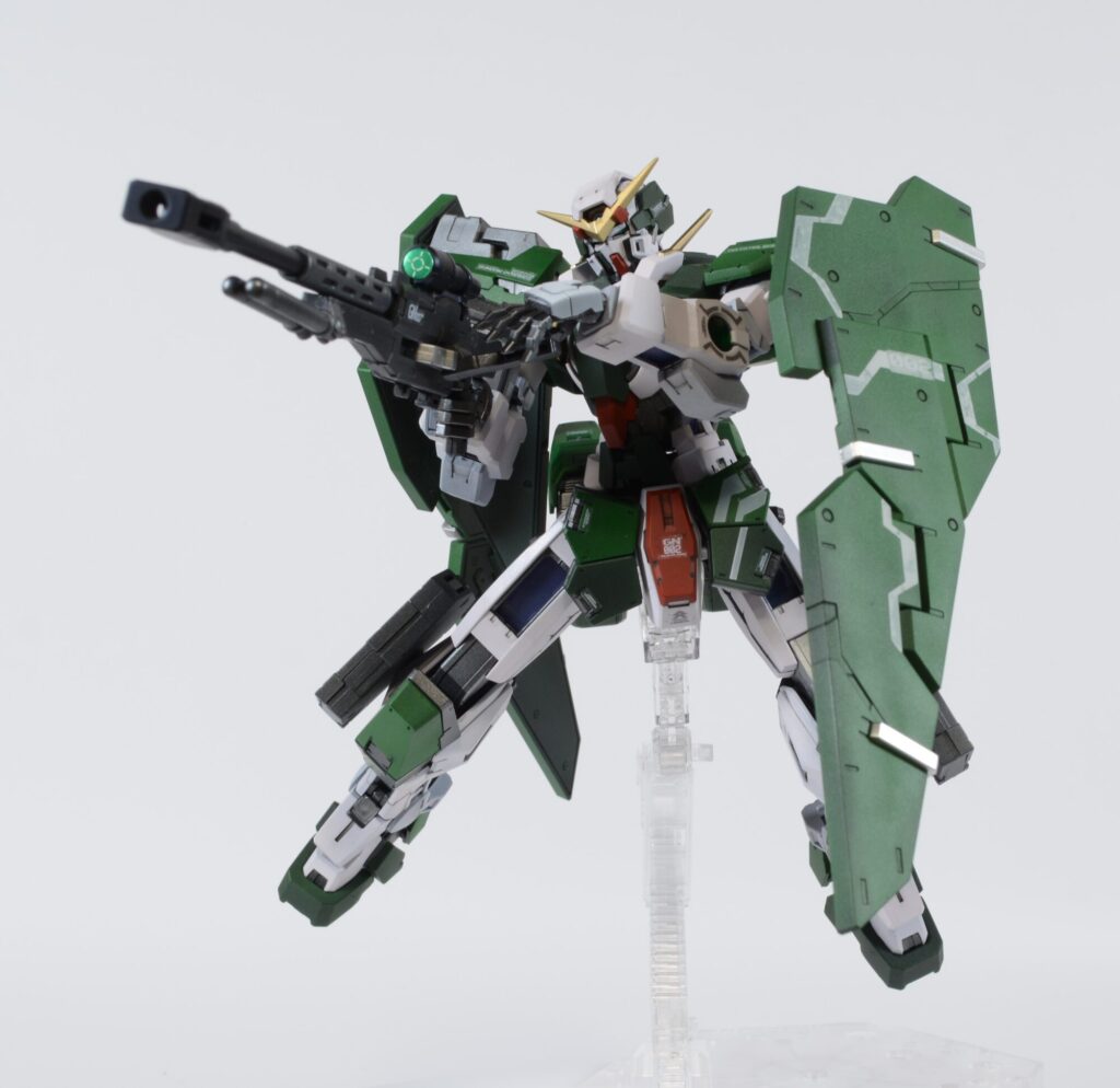 MGガンダムデュナメスを塗装作成する完成編の画像