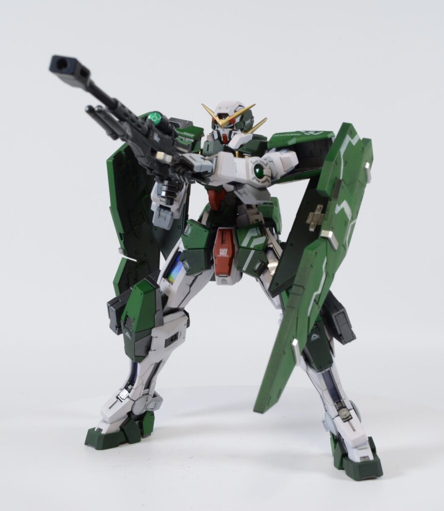 MGガンダムデュナメスを塗装作成する完成編の画像