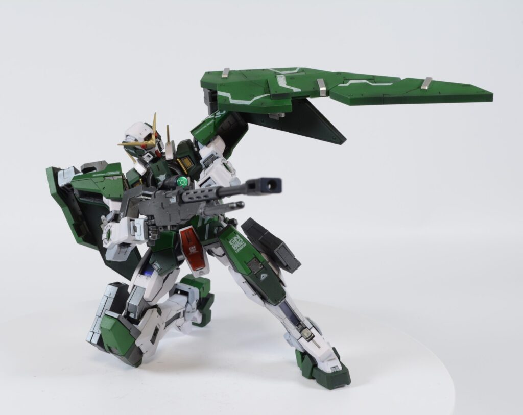 MGガンダムデュナメスを塗装作成する完成編の画像