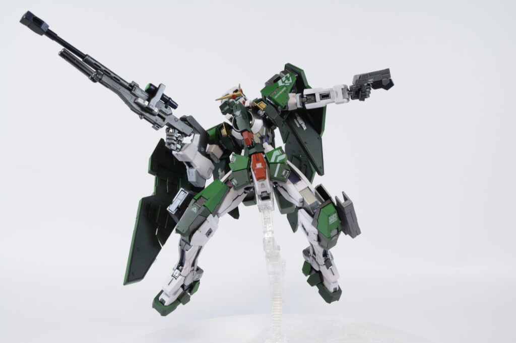 MGガンダムデュナメスを塗装作成する完成編の画像