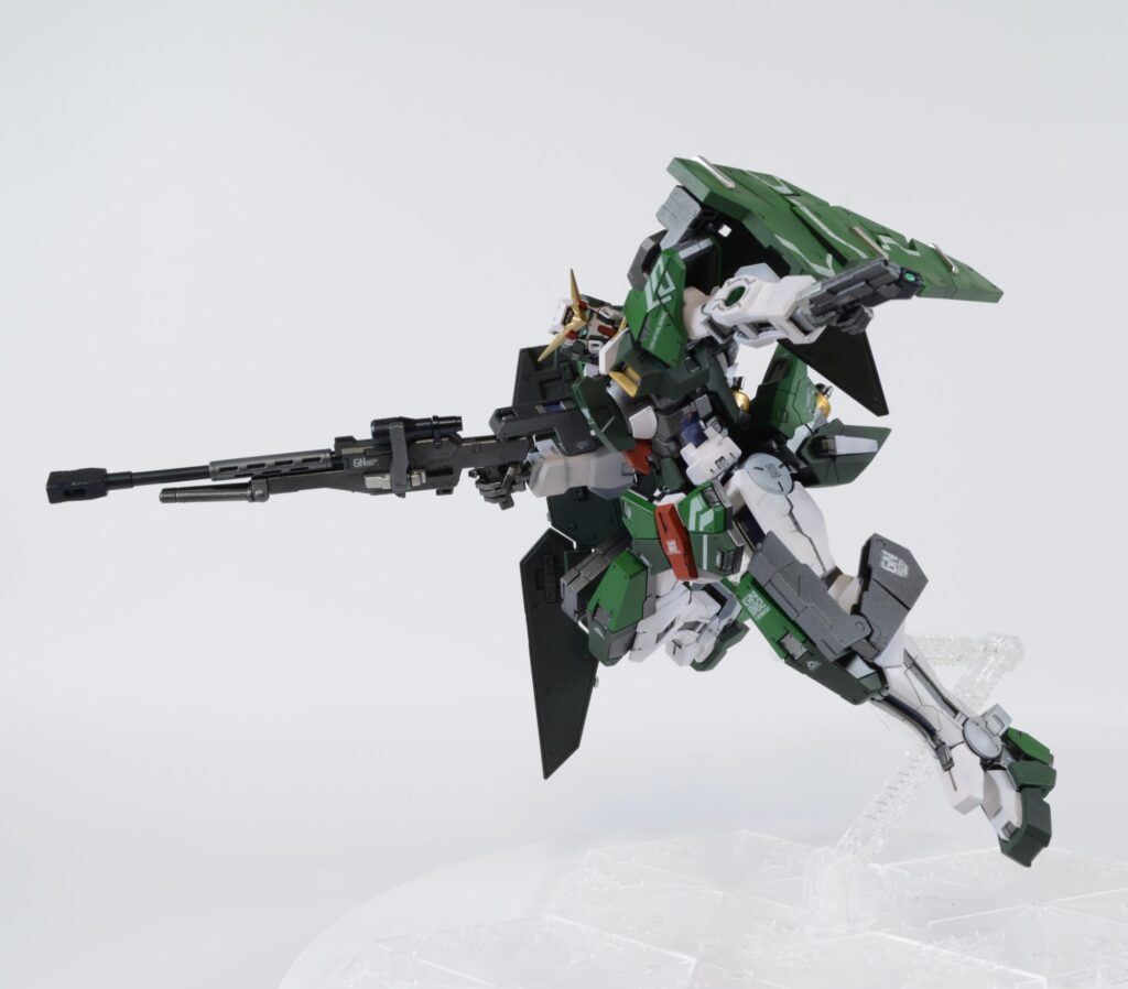 MGガンダムデュナメスを塗装作成する完成編の画像
