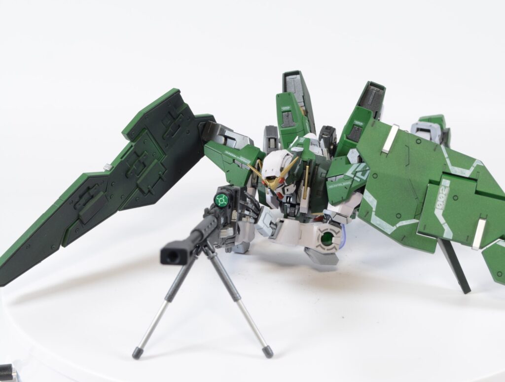 MGガンダムデュナメスを塗装作成する完成編の画像