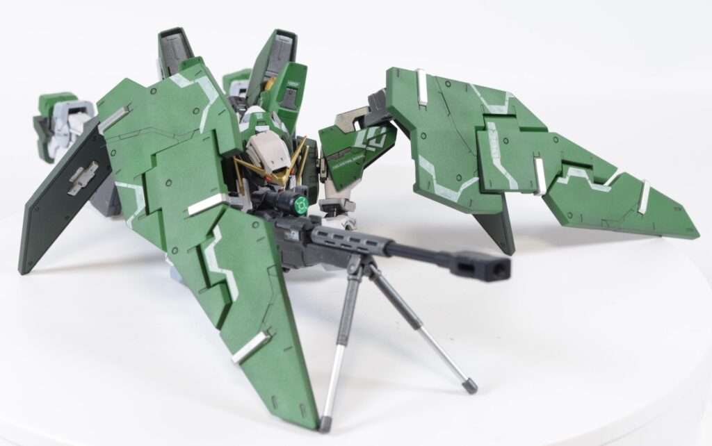 MGガンダムデュナメスを塗装作成する完成編の画像