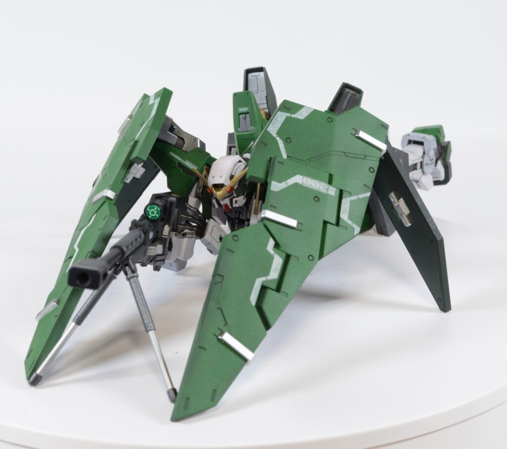 MGガンダムデュナメスを塗装作成する完成編の画像