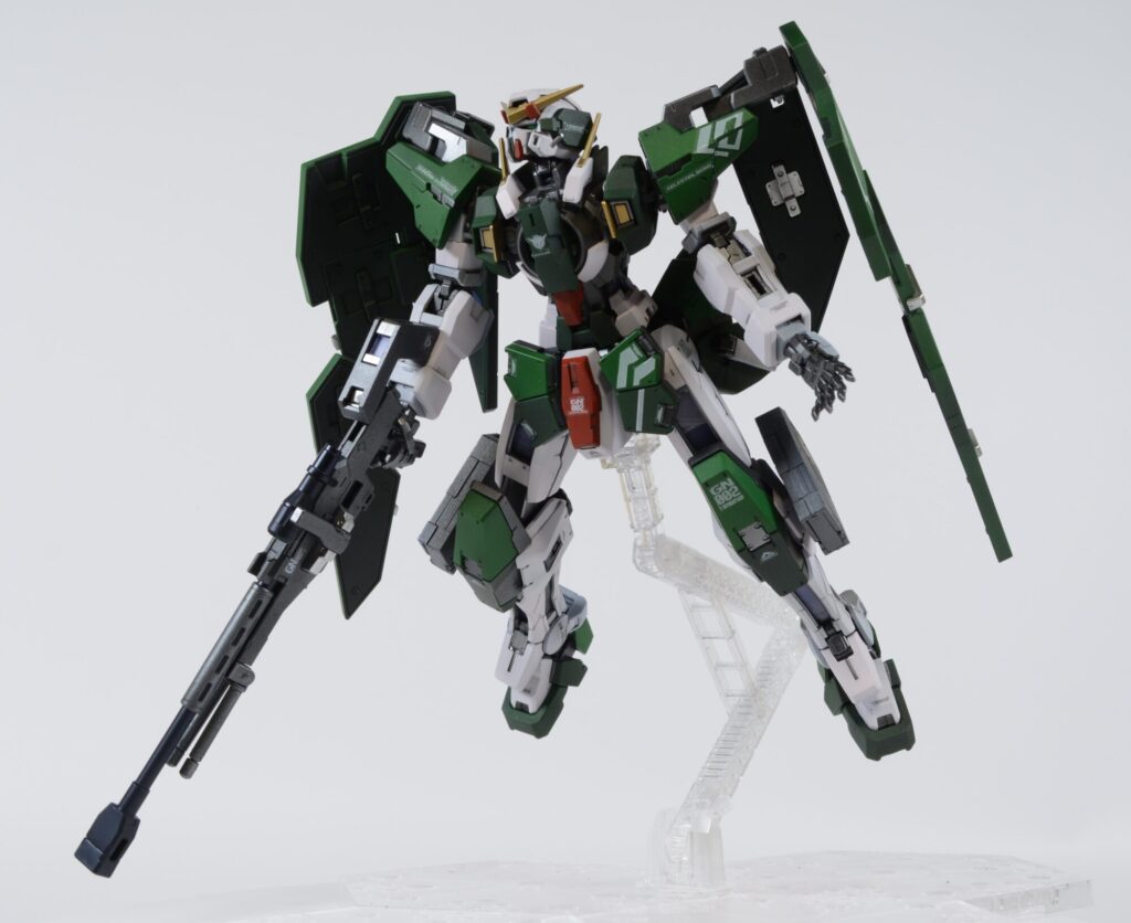 MGガンダムデュナメスを塗装作成する完成編の画像