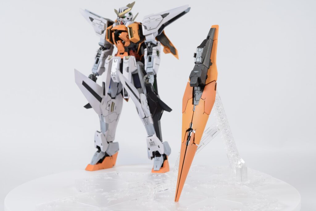 【ガンプラ】MG 1/100 ガンダムキュリオスを塗装作成して完成編ですの画像