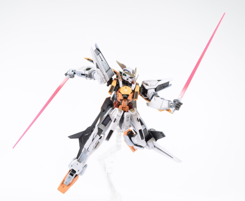 【ガンプラ】MG 1/100 ガンダムキュリオスを塗装作成して完成編ですの画像