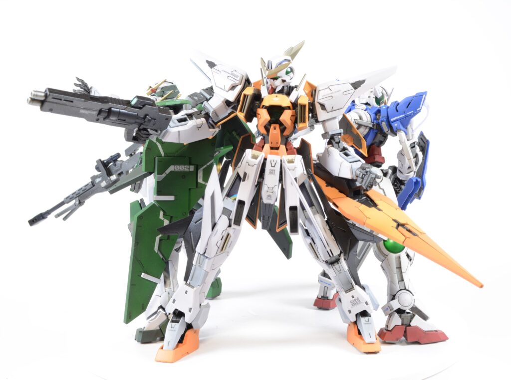 【ガンプラ】MG 1/100 ガンダムキュリオスを塗装作成して完成編ですの画像