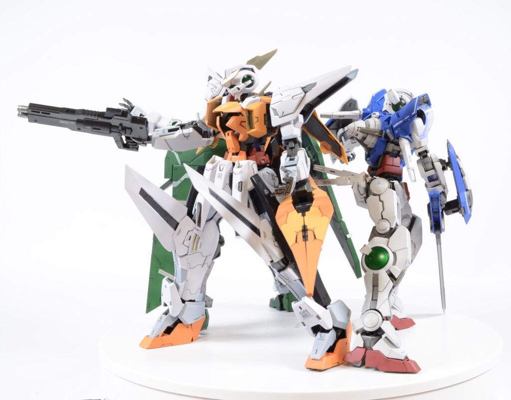 【ガンプラ】MG 1/100 ガンダムキュリオスを塗装作成して完成編ですの画像