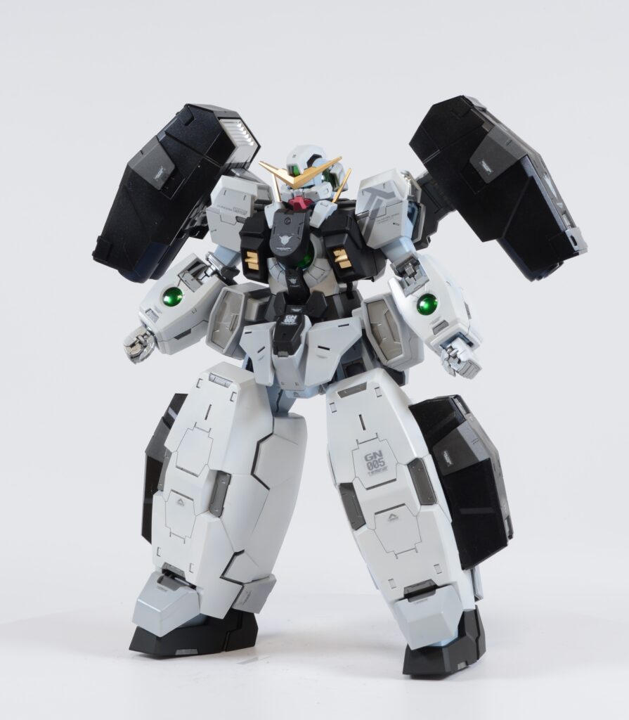 【ガンプラ】 MG 1/100 ガンダムヴァーチェ（ナドレ）を塗装作成して完成編です。⑤の画像
