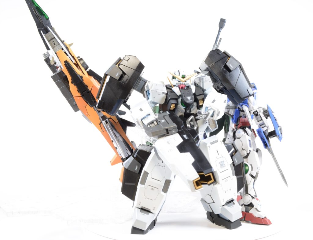 【ガンプラ】 MG 1/100 ガンダムエクシア、デュナメス、キュリオス、ヴァーチェ（ナドレ）を塗装作成して完成編ですの画像