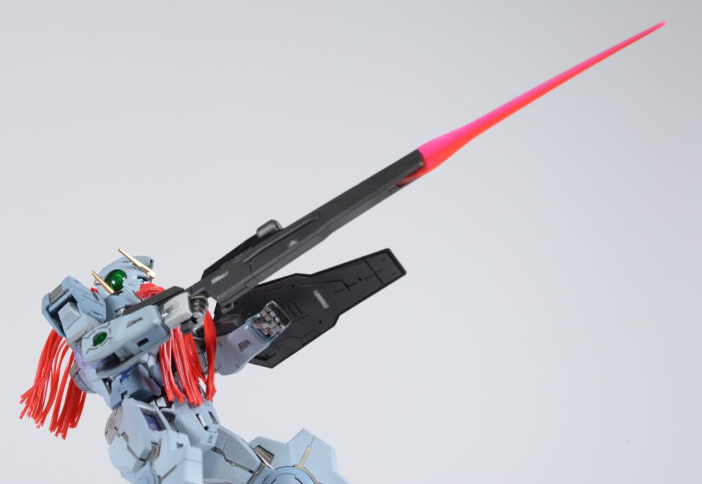 【ガンプラ】 MG 1/100 ガンダムヴァーチェ（ナドレ）を塗装作成して完成編です。⑤の画像