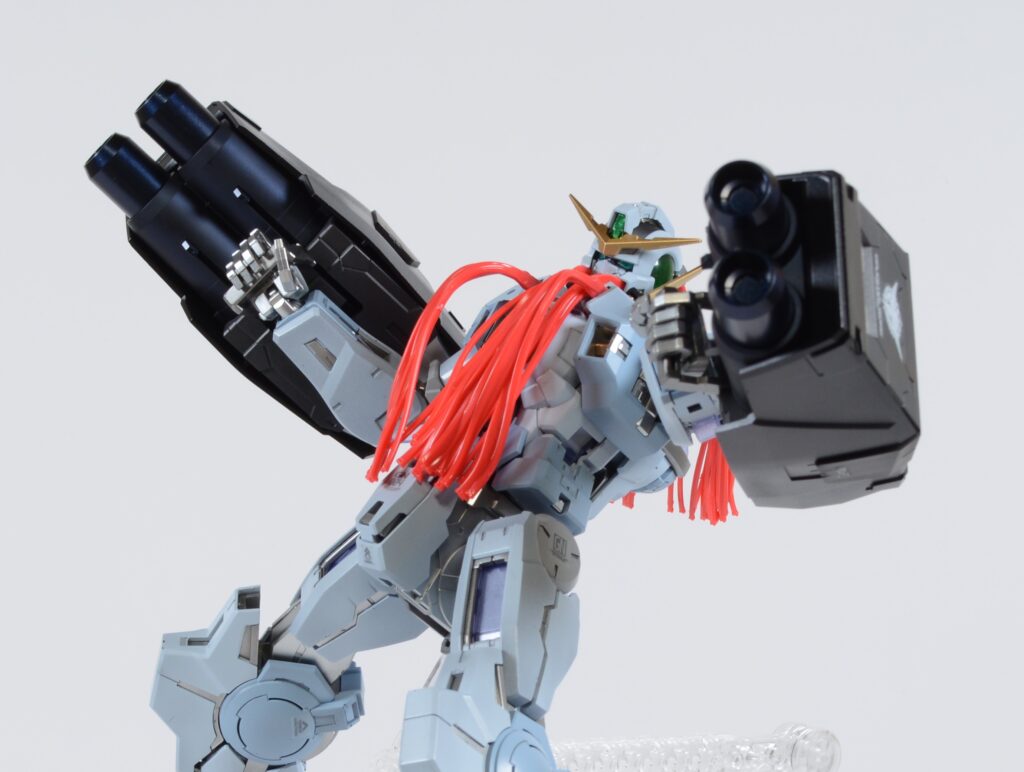 【ガンプラ】 MG 1/100 ガンダムヴァーチェ（ナドレ）を塗装作成して完成編です。⑤の画像