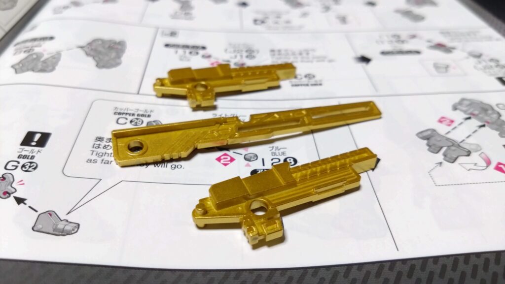 【ガンプラ】MGEXストライクフリーダムガンダムを塗装作成してレビューします。②まずは内部フレームの塗装プランを練ります。「機動戦士ガンダムSEED DESTINY（シードデスティニー）」の画像