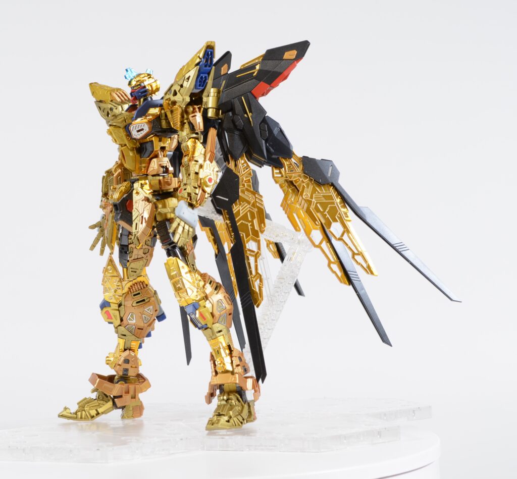 【ガンプラ】MGEXストライクフリーダムガンダムを塗装作成してレビューします。④手順通りに内部フレームから組み立てます。「機動戦士ガンダムSEED DESTINY（シードデスティニー）」の画像