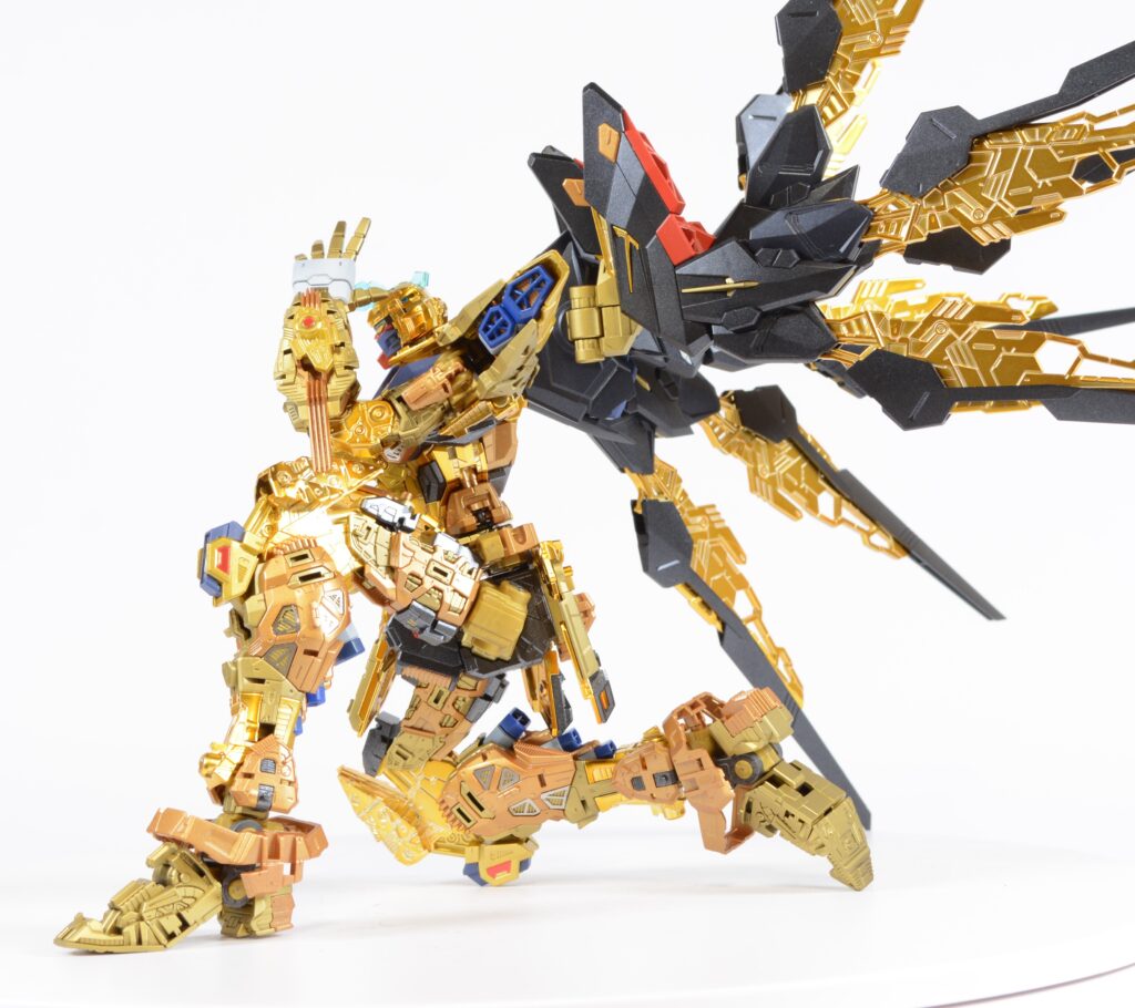 【ガンプラ】MGEXストライクフリーダムガンダムを塗装作成してレビューします。④手順通りに内部フレームから組み立てます。「機動戦士ガンダムSEED DESTINY（シードデスティニー）」の画像