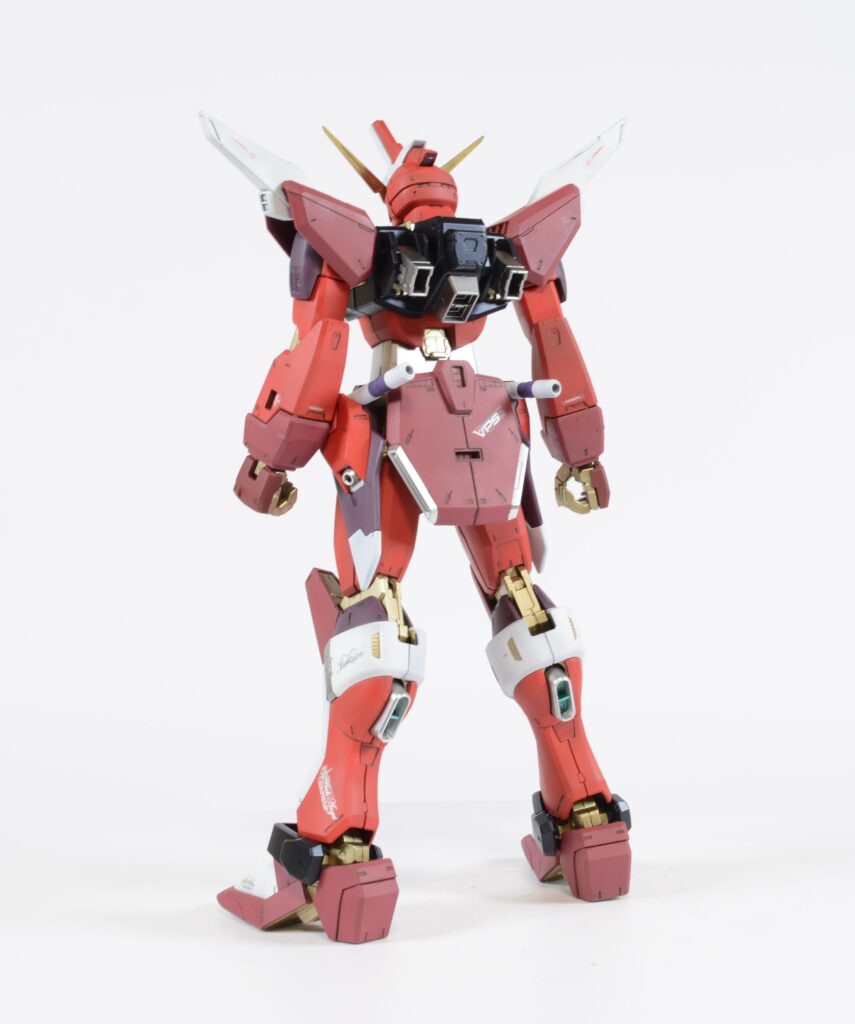 【ガンプラ】 MG 1/100 インフィニットジャスティスガンダムを塗装作成します。④最終組み立てします。配色の工夫だけで加工技術を凌駕できるのか。「機動戦士ガンダムSEED DESTINY(シードデスティニー)」の画像