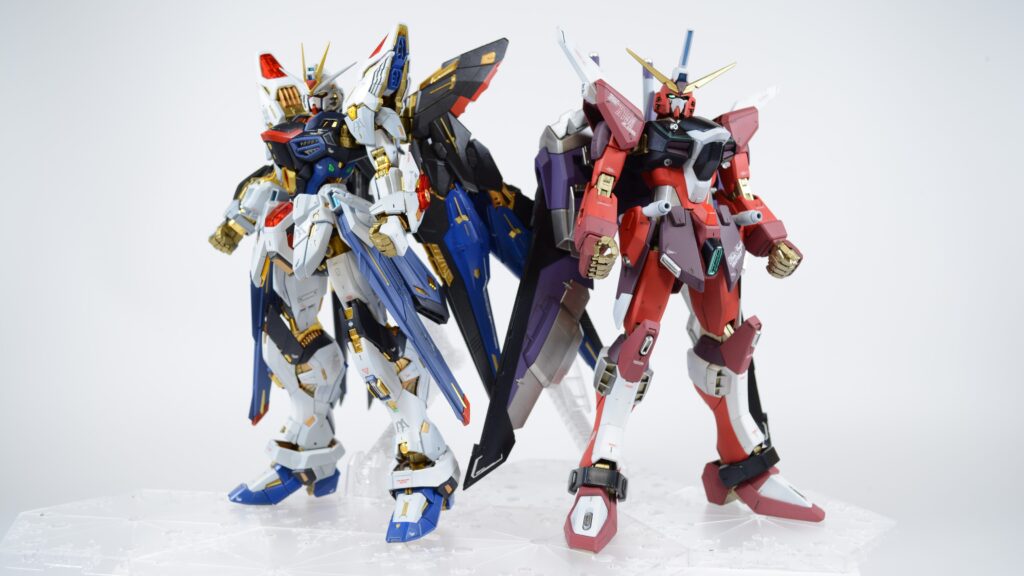 MGEX ストライクフリーダム　塗装完成品　ガンダムseed destiny 機動戦士ガンダムSEED DESTINY＞MGEX ストライクフリーダムガンダム