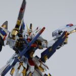 【ガンプラ】MGEXストライクフリーダムガンダムを塗装作成してレビューします。⑥完成編。ポージング画像を残します。「機動戦士ガンダム SEED DESTINY（シードデスティニー）」の画像