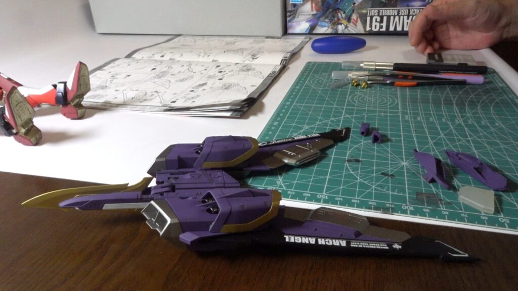 【ガンプラ】 MG 1/100 インフィニットジャスティスガンダムを塗装作成します。④最終組み立てします。配色の工夫だけで加工技術を凌駕できるのか。「機動戦士ガンダムSEED DESTINY(シードデスティニー)」の画像