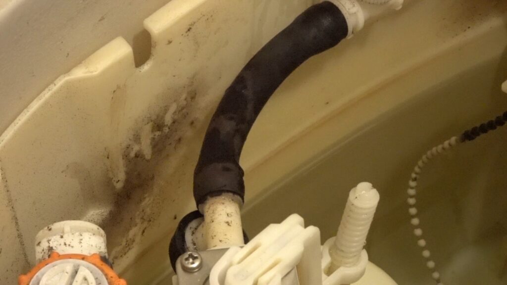 TOTOのトイレタンクから微かな水漏れ音がします。素人がDIYで修理できるのか試します。結局のところ、トラブルの原因は”ダイヤフラム”か”排水弁のパッキン”なのかを解き明かします。の画像