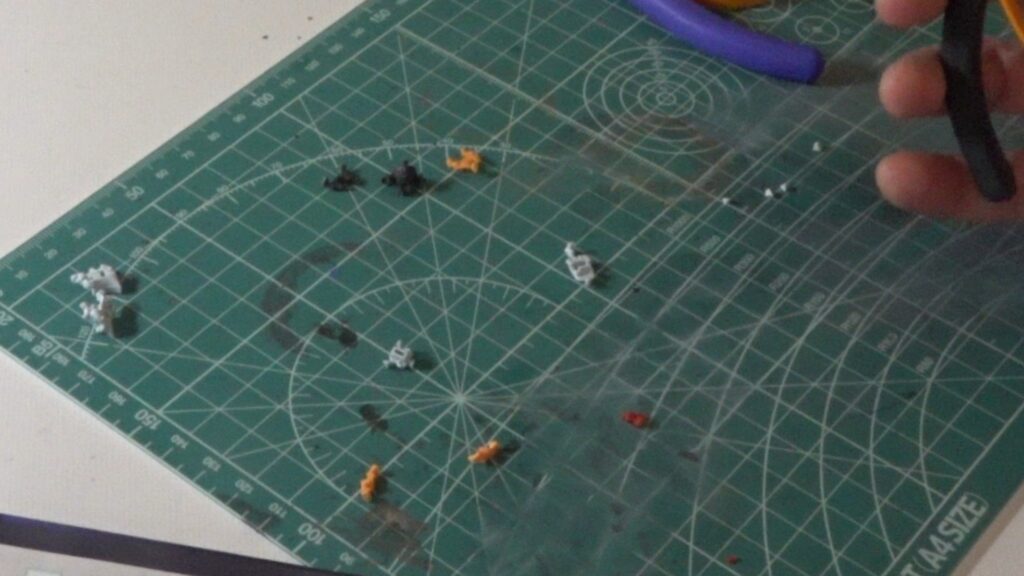 HG 1/144 GQuuuuuuX「機動戦士Gundam GQuuuuuuX（機動戦士ガンダム ジークアクス」を塗装作成します。①まずは、バンダイ（BANDAI）の2025年のHGガンプラを仮組してみますの画像