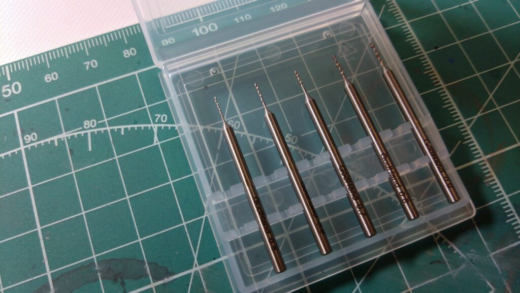 【プラモデル改造】穴あけ加工を簡単に追加したいので、ゴッドハンドのドリルビットで加工してみました。（GodHand）の画像