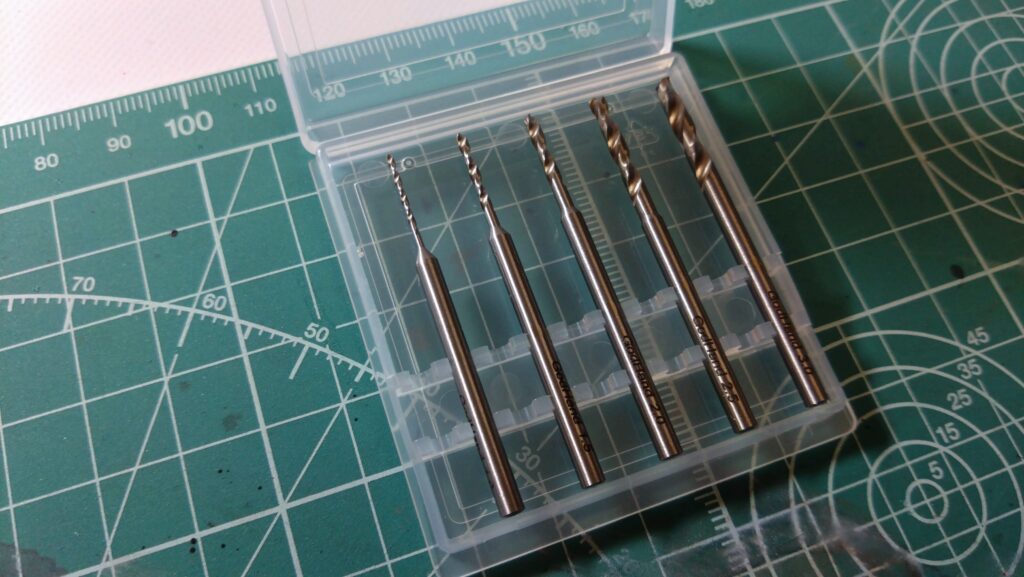 【プラモデル改造】穴あけ加工を簡単に追加したいので、ゴッドハンドのドリルビットで加工してみました。（GodHand）の画像