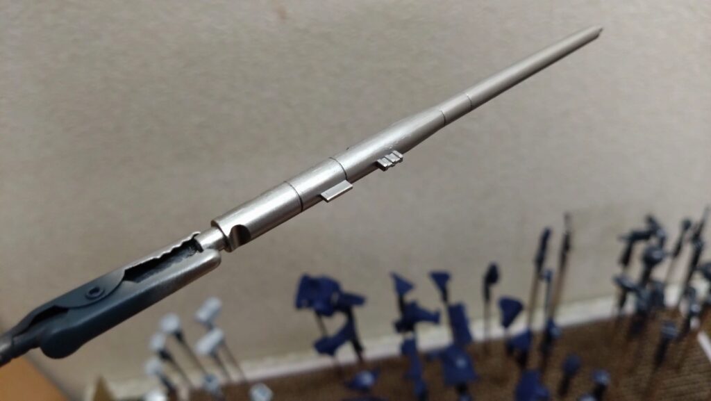 マックスファクトリー1/72 コンバットアーマー ダグラム Ver.GT （太陽の牙 ダグラム）を塗装作成します。③塗装していきますの画像