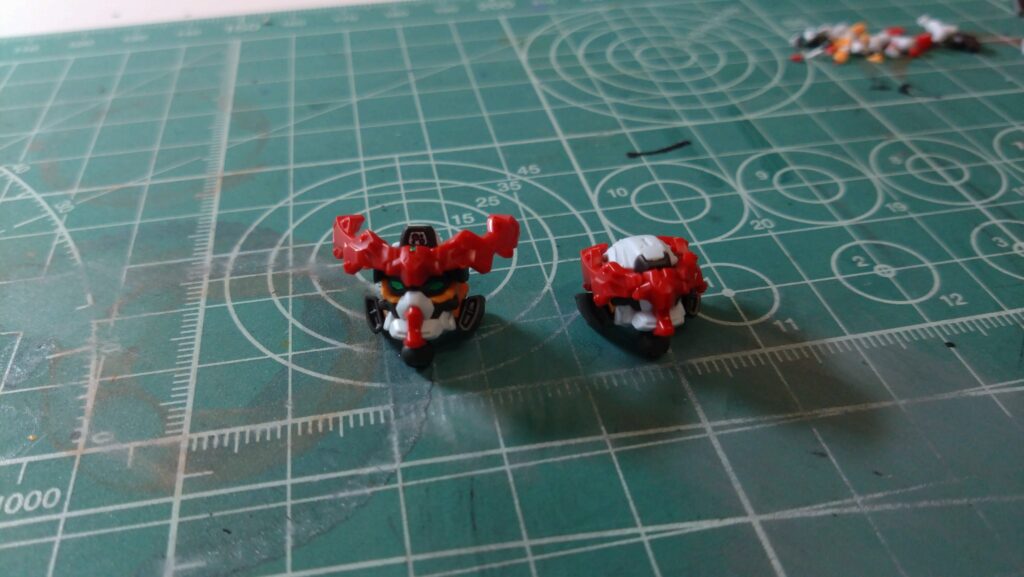 HG 1/144 GQuuuuuuX「機動戦士Gundam GQuuuuuuX（機動戦士ガンダム ジークアクス」を塗装作成します。①まずは、バンダイ（BANDAI）の2025年のHGガンプラを仮組してみますの画像