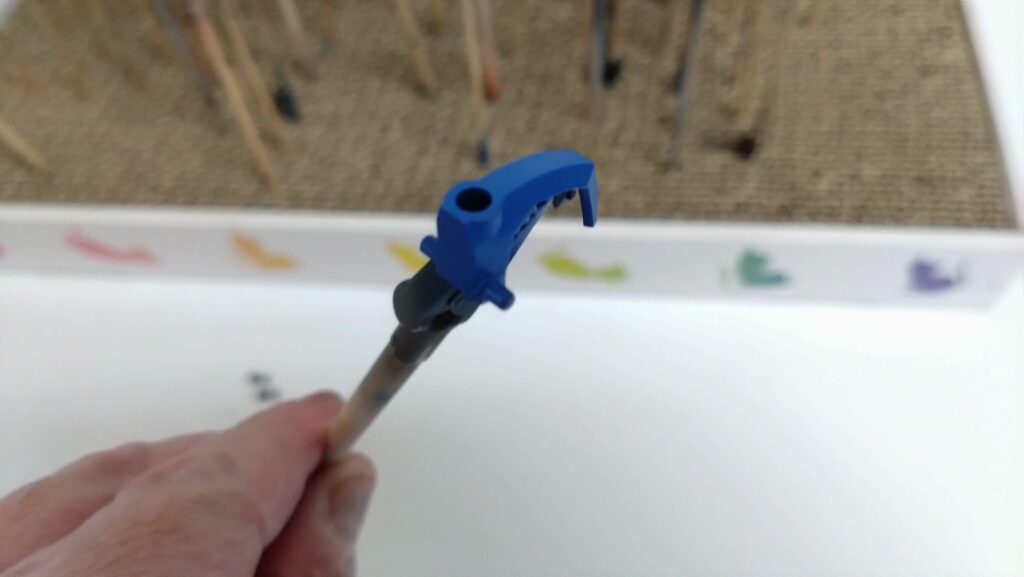 HG 1/144 GQuuuuuuX「機動戦士Gundam GQuuuuuuX（機動戦士ガンダム ジークアクス」を塗装作成します。②仮組品を分解して塗装していきますの画像