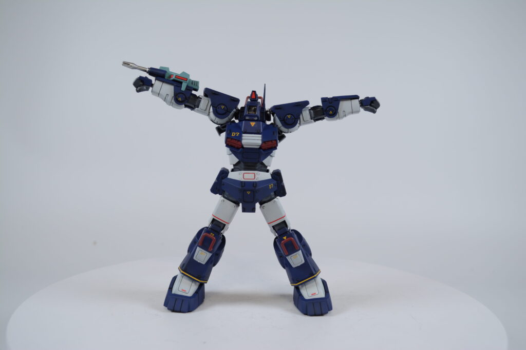 マックスファクトリー1/72 コンバットアーマー ダグラム Ver.GT (太陽の牙 ダグラム)を塗装作成します。⑥完成編ですの画像