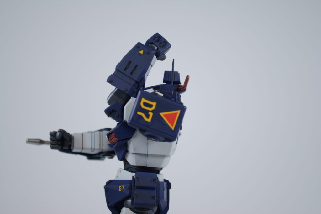 マックスファクトリー1/72 コンバットアーマー ダグラム Ver.GT (太陽の牙 ダグラム)を塗装作成します。⑥完成編ですの画像