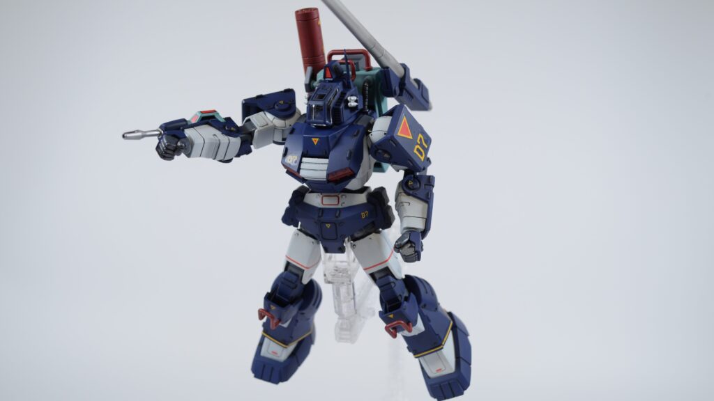 マックスファクトリー1/72 コンバットアーマー ダグラム Ver.GT (太陽の牙 ダグラム)を塗装作成します。⑥完成編ですの画像