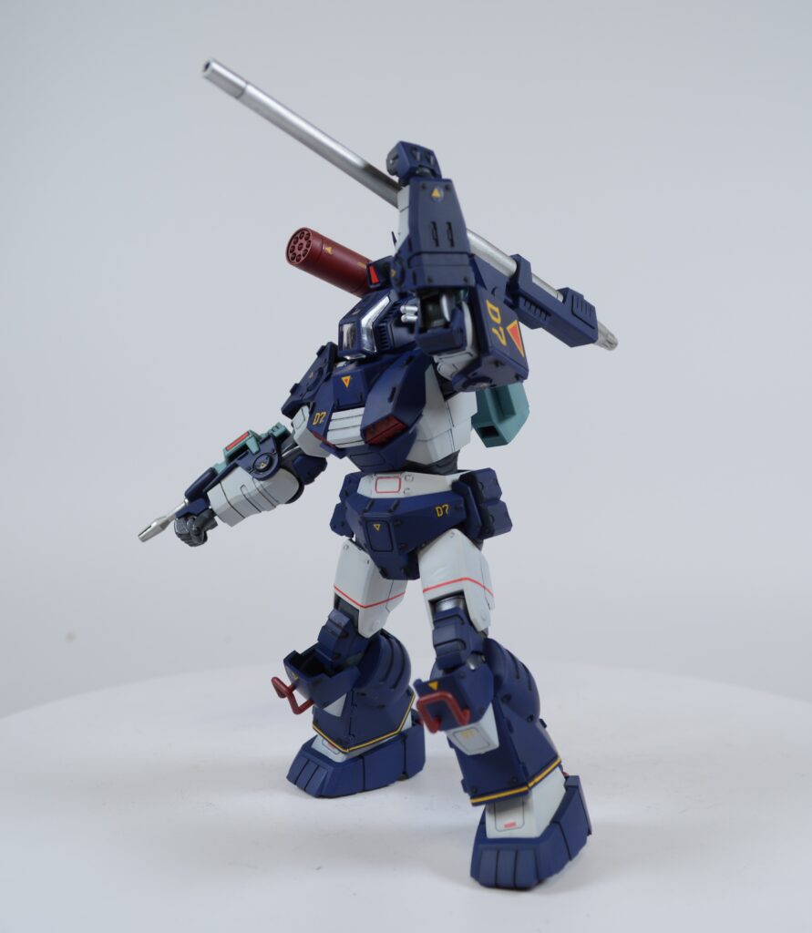 マックスファクトリー1/72 コンバットアーマー ダグラム Ver.GT (太陽の牙 ダグラム)を塗装作成します。⑥完成編ですの画像