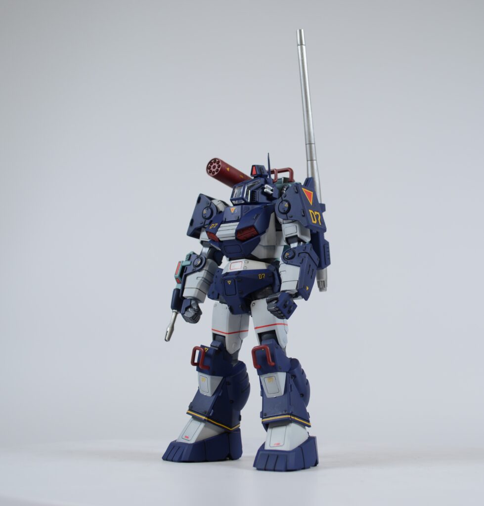 マックスファクトリー1/72 コンバットアーマー ダグラム Ver.GT (太陽の牙 ダグラム)を塗装作成します。⑥完成編ですの画像