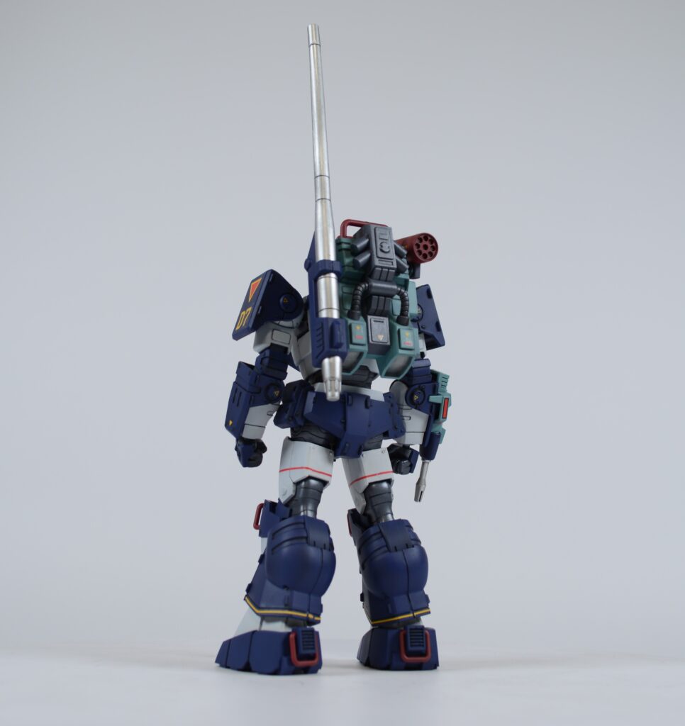 マックスファクトリー1/72 コンバットアーマー ダグラム Ver.GT (太陽の牙 ダグラム)を塗装作成します。⑥完成編ですの画像