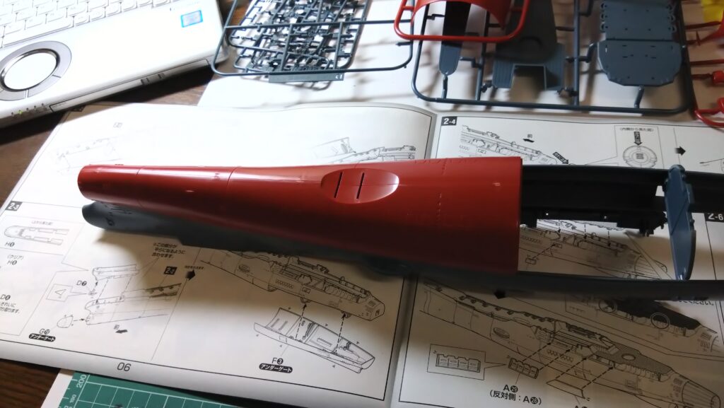 バンダイ（BANDAI）1/500 宇宙戦艦ヤマトを塗装してLED電飾作成する。その1プラン編の画像