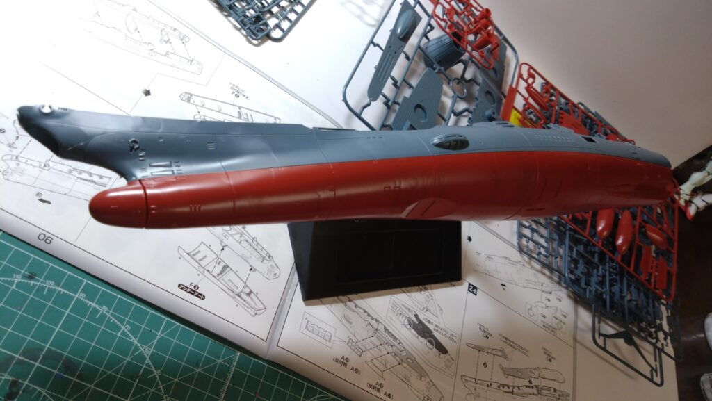 バンダイ（BANDAI）1/500 宇宙戦艦ヤマトを塗装してLED電飾作成する。その1プラン編の画像