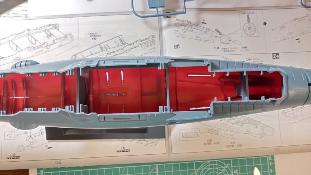 バンダイ（BANDAI）1/500 宇宙戦艦ヤマトを塗装してLED電飾作成する。その1プラン編の画像