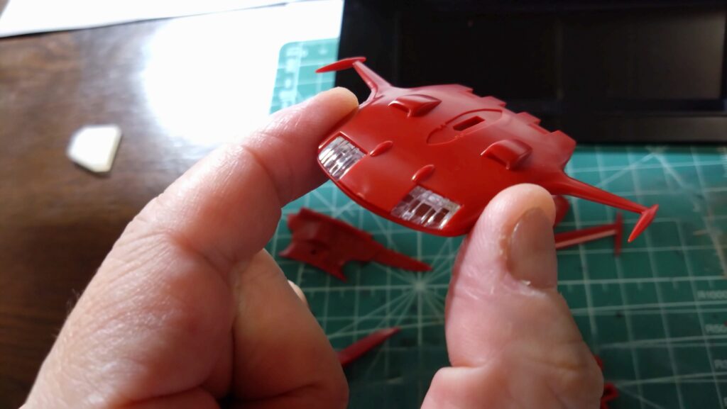 バンダイ(BANDAI)1/500 宇宙戦艦ヤマトを塗装して電飾作成する。その2艦橋配線プラン編の画像