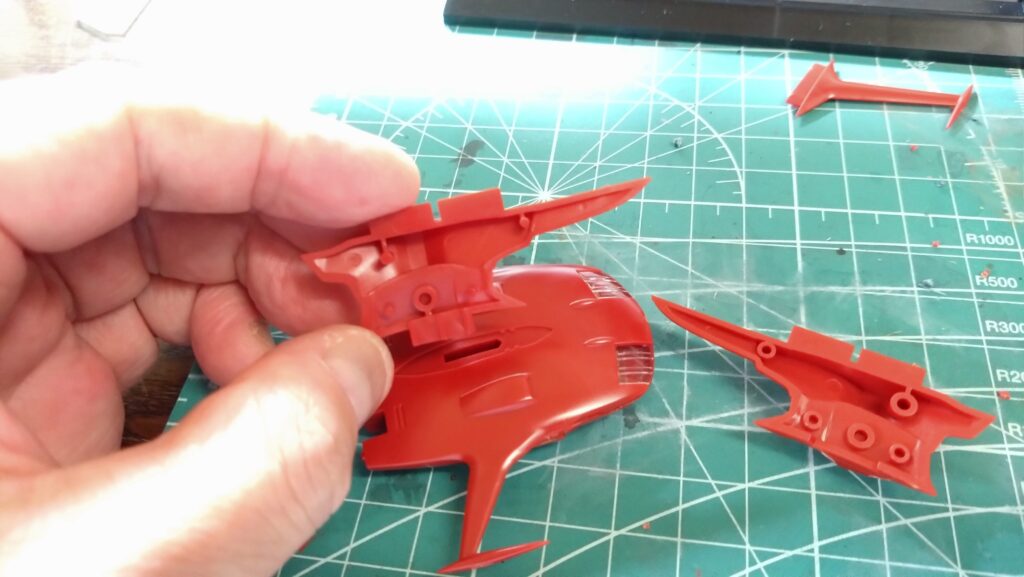 バンダイ(BANDAI)1/500 宇宙戦艦ヤマトを塗装して電飾作成する。その2艦橋配線プラン編の画像