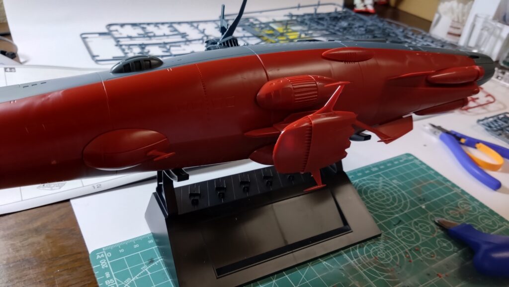 バンダイ(BANDAI)1/500 宇宙戦艦ヤマトを塗装して電飾作成する。その2艦橋配線プラン編の画像