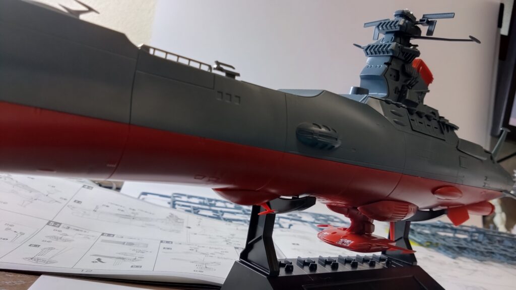 バンダイ(BANDAI)1/500 宇宙戦艦ヤマトを塗装して電飾作成する。その2艦橋配線プラン編の画像