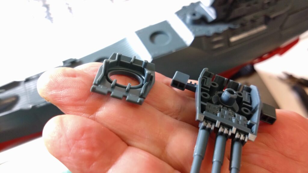 バンダイ(BANDAI)1/500 宇宙戦艦ヤマトを塗装して電飾作成する。その3砲塔配線プラン編の画像