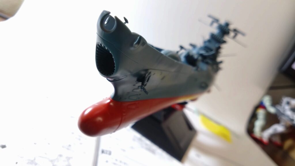 バンダイ(BANDAI)1/500 宇宙戦艦ヤマトを塗装して電飾作成する。その3砲塔配線プラン編の画像