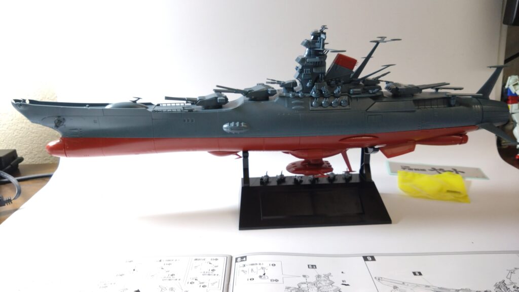 バンダイ(BANDAI)1/500 宇宙戦艦ヤマトを塗装して電飾作成する。その3砲塔配線プラン編の画像