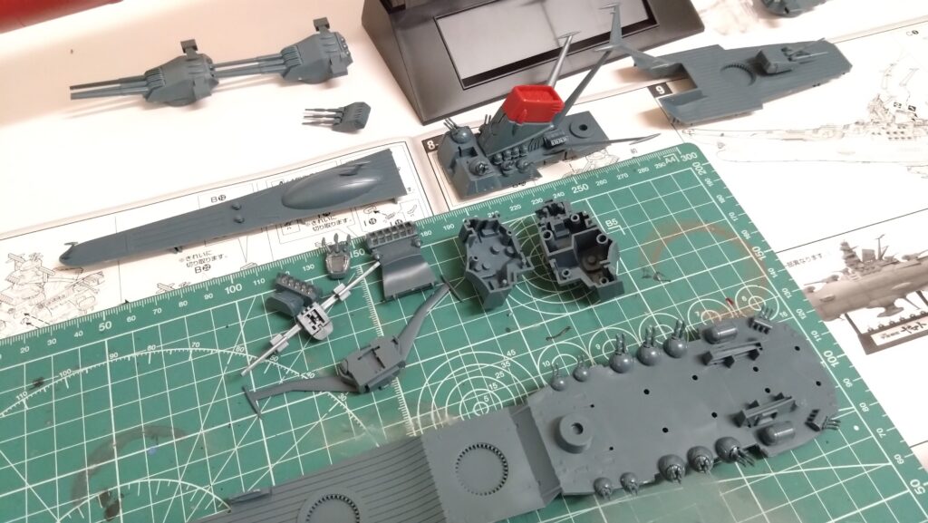 1/500 宇宙戦艦ヤマトを塗装して電飾作成する。その6、電子工作基本キットで下準備編(Arduino Uno R4 Minima、バンダイ(BANDAI))の画像